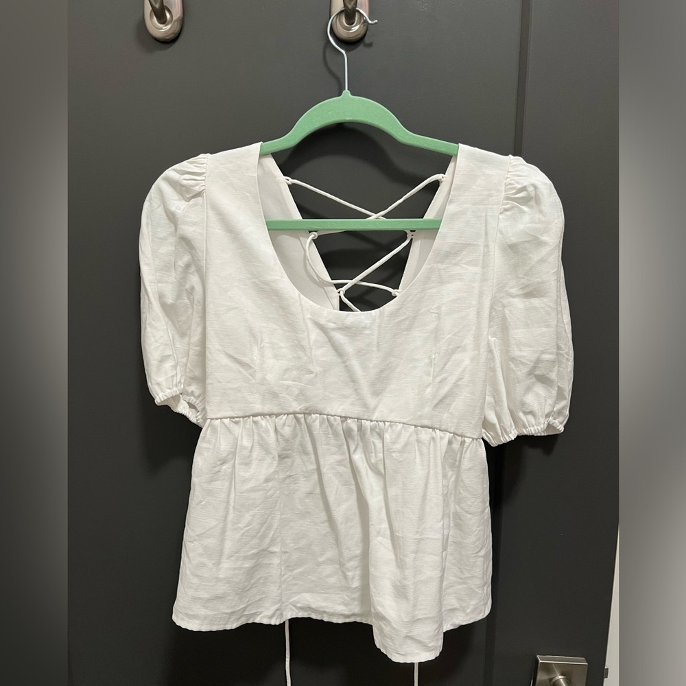 Vestique tie up shirt